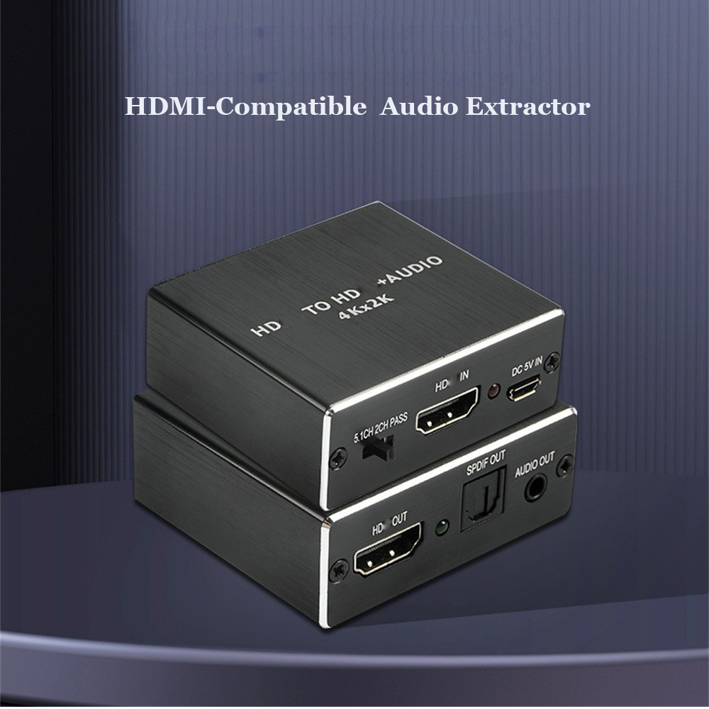 Home Cinema Tv - Extractor de Audio Compatible con HDMI,