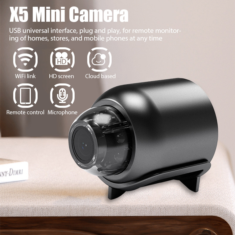 Mini cámara 1080P Full HD, mon - Home Cinema Wireless reseña y precio