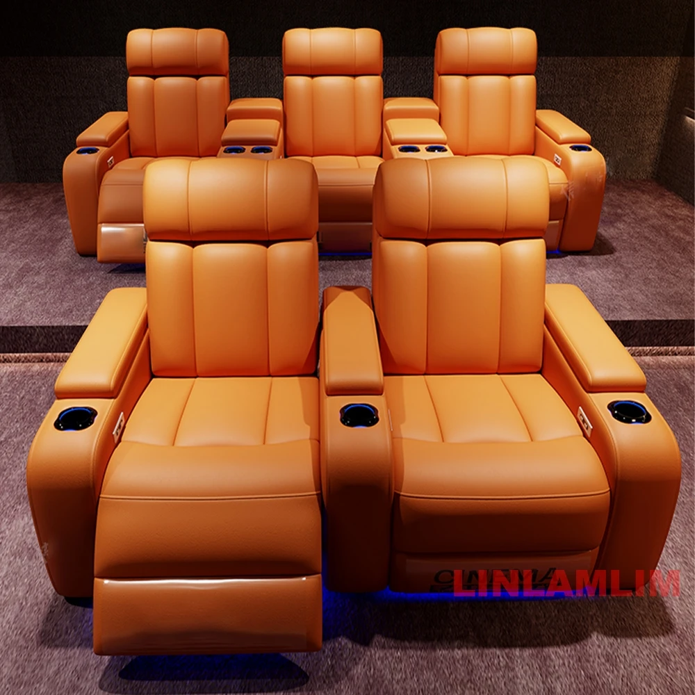 Silla de Cine Reclinable Eléct - Home Cinema Chairs reseña y precio